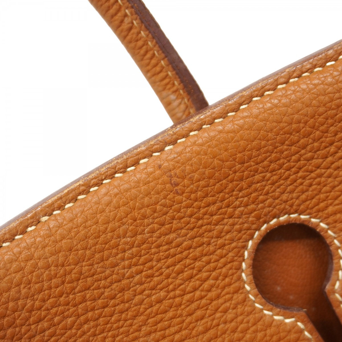 ★SALE【6bd4815】エルメス ハンドバッグ バーキン35 トリヨンクレマンス ゴールド ゴールド金具 □G刻印【中古】レディース