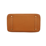 ★SALE【6bd4815】エルメス ハンドバッグ バーキン35 トリヨンクレマンス ゴールド ゴールド金具 □G刻印【中古】レディース