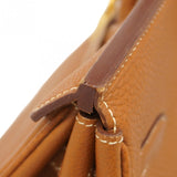 ★SALE【6bd4815】エルメス ハンドバッグ バーキン35 トリヨンクレマンス ゴールド ゴールド金具 □G刻印【中古】レディース