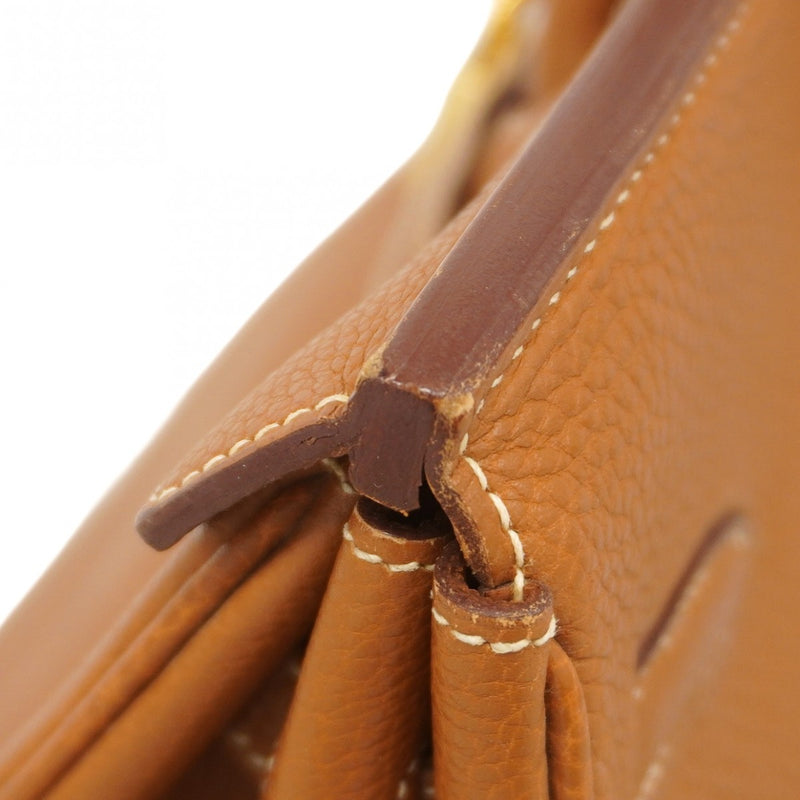 ★SALE【6bd4815】エルメス ハンドバッグ バーキン35 トリヨンクレマンス ゴールド ゴールド金具 □G刻印【中古】レディース