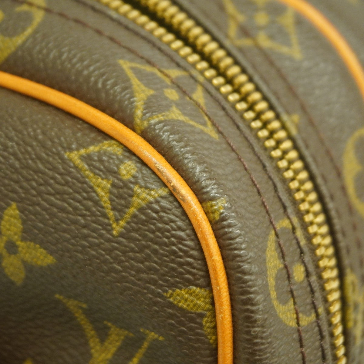 【6bd5467】ルイヴィトン ショルダーバッグ モノグラム リポーターGM M45252 ブラウン【中古】レディース