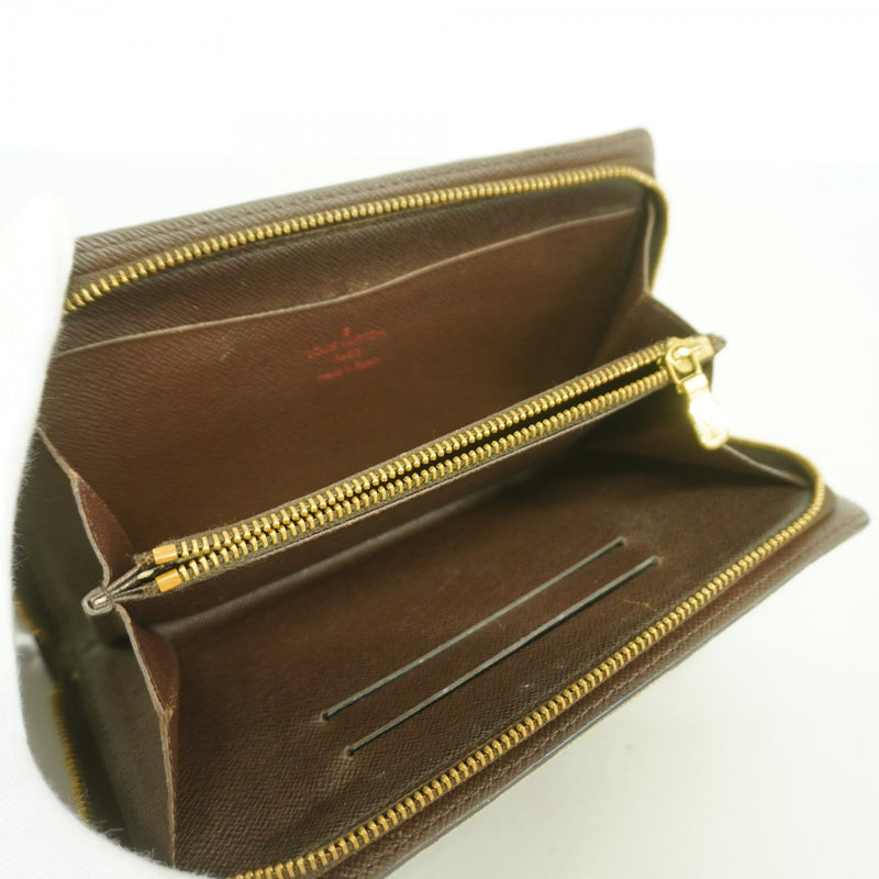 6bd5517-k】ルイヴィトン 長財布 ダミエ ポルトモネジップ N61728