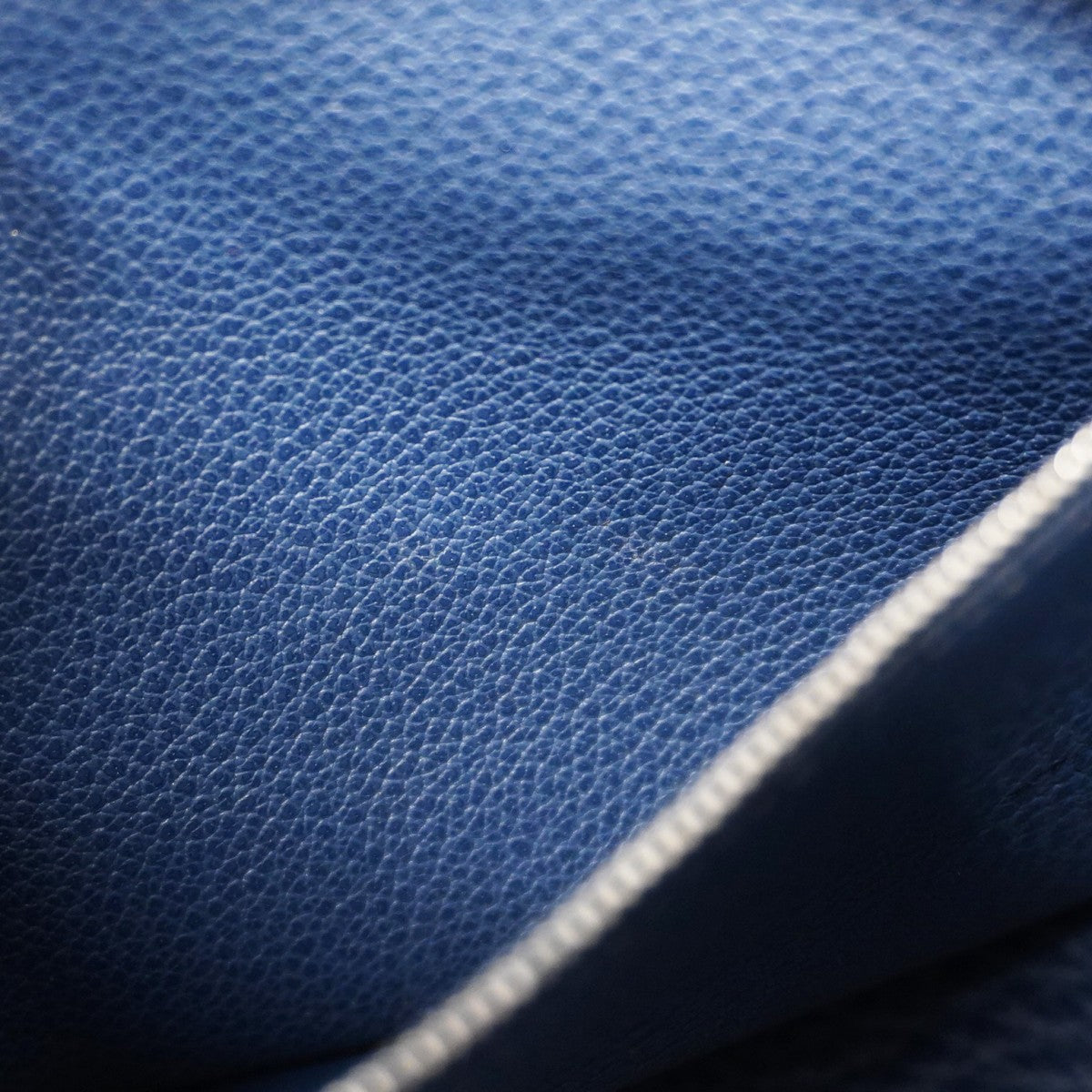 【6bd5668】エルメス ハンドバッグ バーキン35 フィヨルド ブルーマルト シルバー金具 □E刻印【中古】レディース