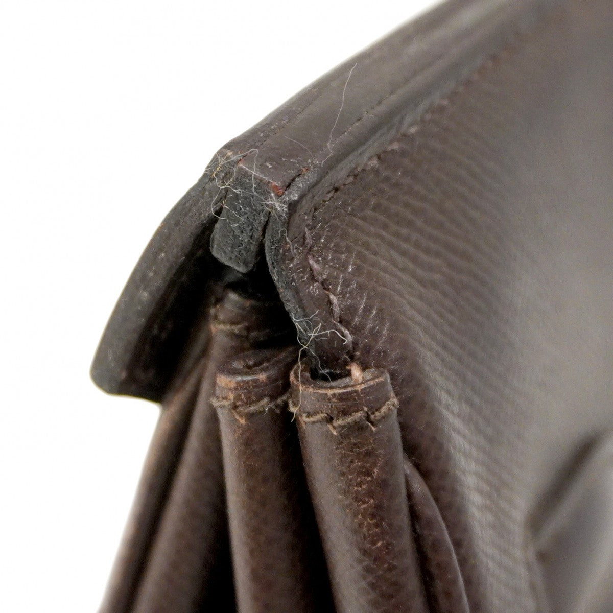 【6bd5784】エルメス ハンドバッグ バーキン35 クシュベル エベンヌ ゴールド金具 〇Z刻印【中古】レディース