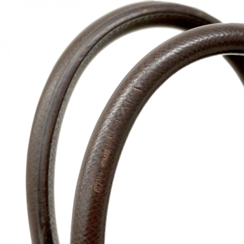 【6bd5784】エルメス ハンドバッグ バーキン35 クシュベル エベンヌ ゴールド金具 〇Z刻印【中古】レディース