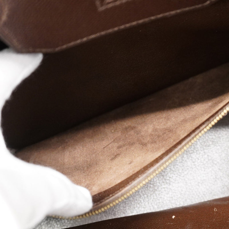 【6bd5784】エルメス ハンドバッグ バーキン35 クシュベル エベンヌ ゴールド金具 〇Z刻印【中古】レディース