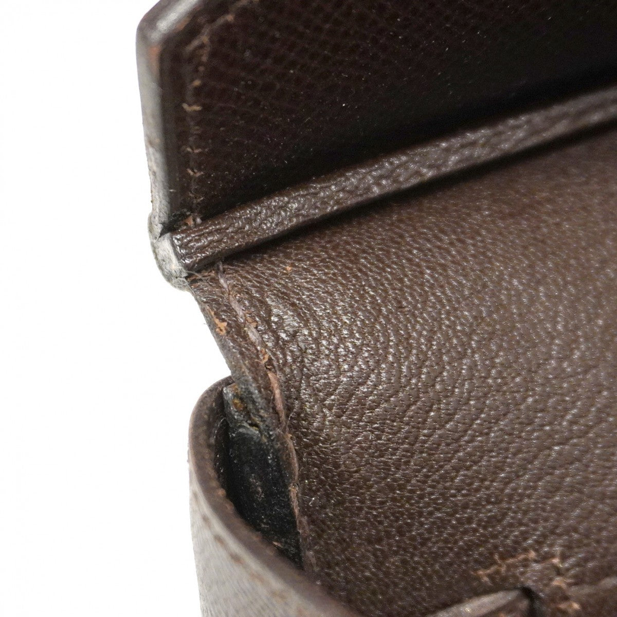 【6bd5784】エルメス ハンドバッグ バーキン35 クシュベル エベンヌ ゴールド金具 〇Z刻印【中古】レディース