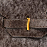 【6bd5784】エルメス ハンドバッグ バーキン35 クシュベル エベンヌ ゴールド金具 〇Z刻印【中古】レディース