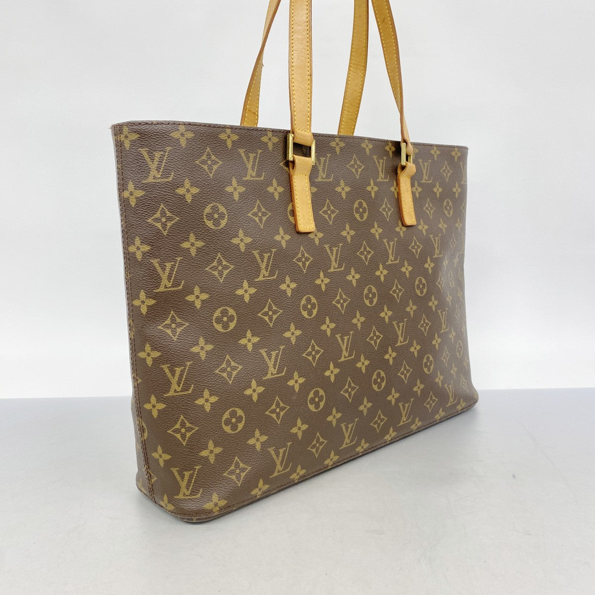 【6ca0051】ルイヴィトン トートバッグ モノグラム ルコ M51155 ブラウン【中古】レディース