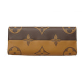 【6ca0373】ルイヴィトン トートバッグ モノグラム・ジャイアント/リバース オンザゴーMM M45321 ブラウン 2wayバッグ【中古】レディース