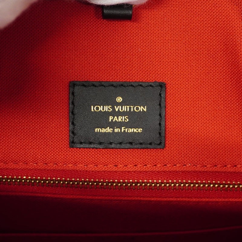 【6ca0373】ルイヴィトン トートバッグ モノグラム・ジャイアント/リバース オンザゴーMM M45321 ブラウン 2wayバッグ【中古】レディース