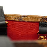 【6ca0373】ルイヴィトン トートバッグ モノグラム・ジャイアント/リバース オンザゴーMM M45321 ブラウン 2wayバッグ【中古】レディース