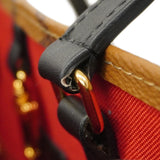 【6ca0373】ルイヴィトン トートバッグ モノグラム・ジャイアント/リバース オンザゴーMM M45321 ブラウン 2wayバッグ【中古】レディース