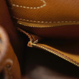 【6ca0425-k】エルメス ハンドバッグ ケリー28 クシュベル ゴールド ゴールド金具 □E刻印 2wayバッグ【中古】レディース