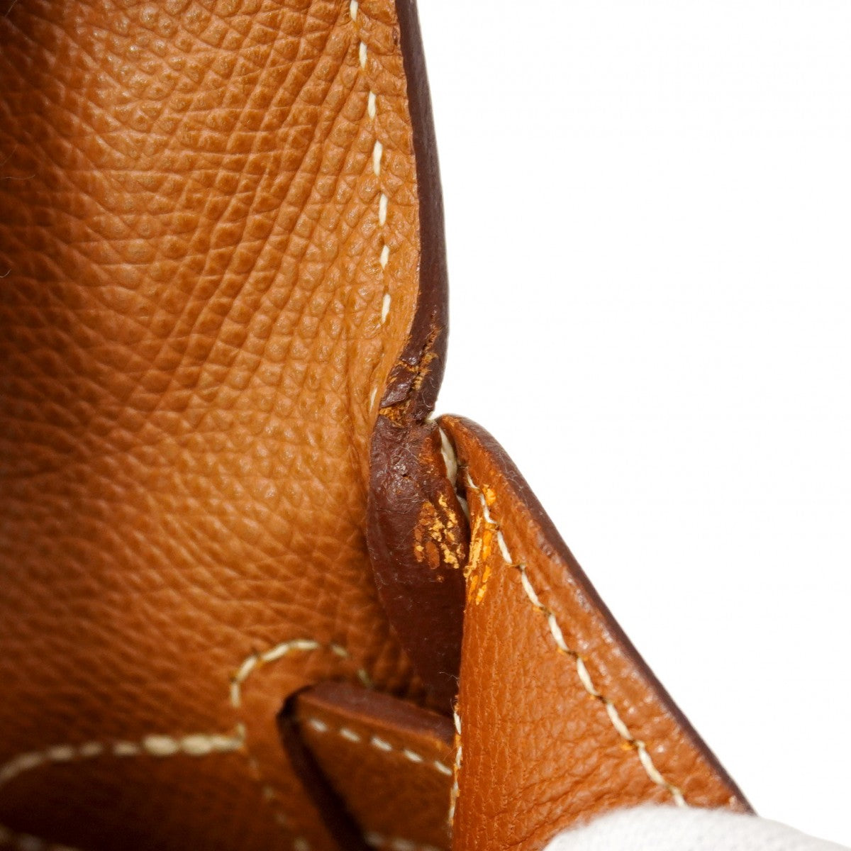 【6ca0425-k】エルメス ハンドバッグ ケリー28 クシュベル ゴールド ゴールド金具 □E刻印 2wayバッグ【中古】レディース