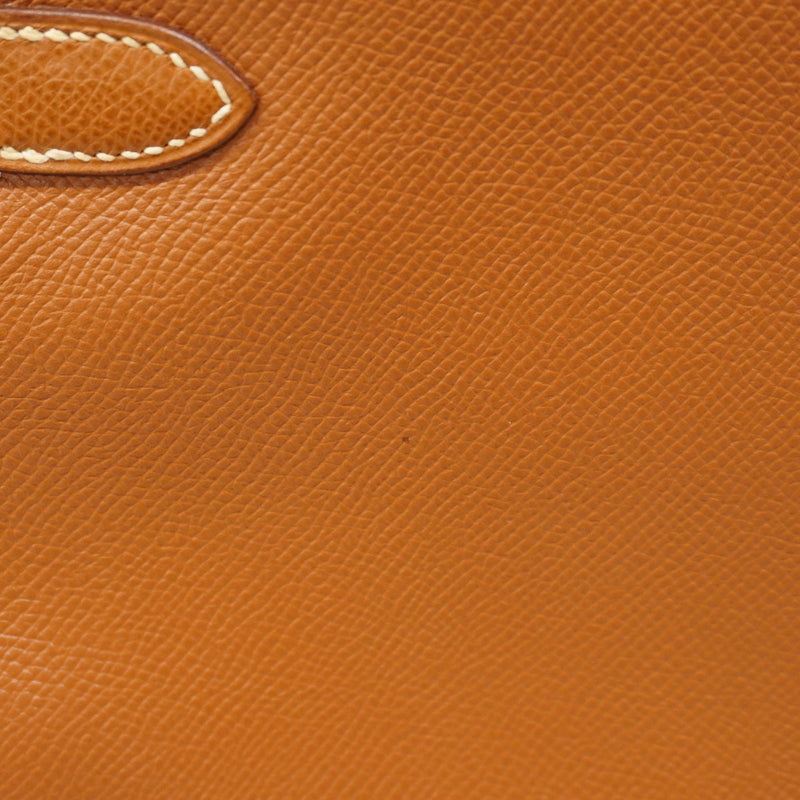 【6ca0425-k】エルメス ハンドバッグ ケリー28 クシュベル ゴールド ゴールド金具 □E刻印 2wayバッグ【中古】レディース