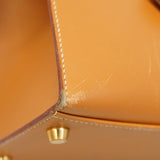 【6ca0437】エルメス ハンドバッグ ケリー32 バレニア ゴールド ゴールド金具 □D刻印【中古】レディース