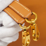 【6ca0437】エルメス ハンドバッグ ケリー32 バレニア ゴールド ゴールド金具 □D刻印【中古】レディース