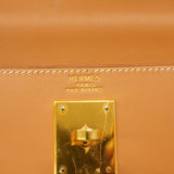 【6ca0437】エルメス ハンドバッグ ケリー32 バレニア ゴールド ゴールド金具 □D刻印【中古】レディース