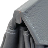 【6ca0446-g】エルメス ハンドバッグ バーキン40 トゴ グリメイヤー シルバー金具 K刻印【中古】メンズ