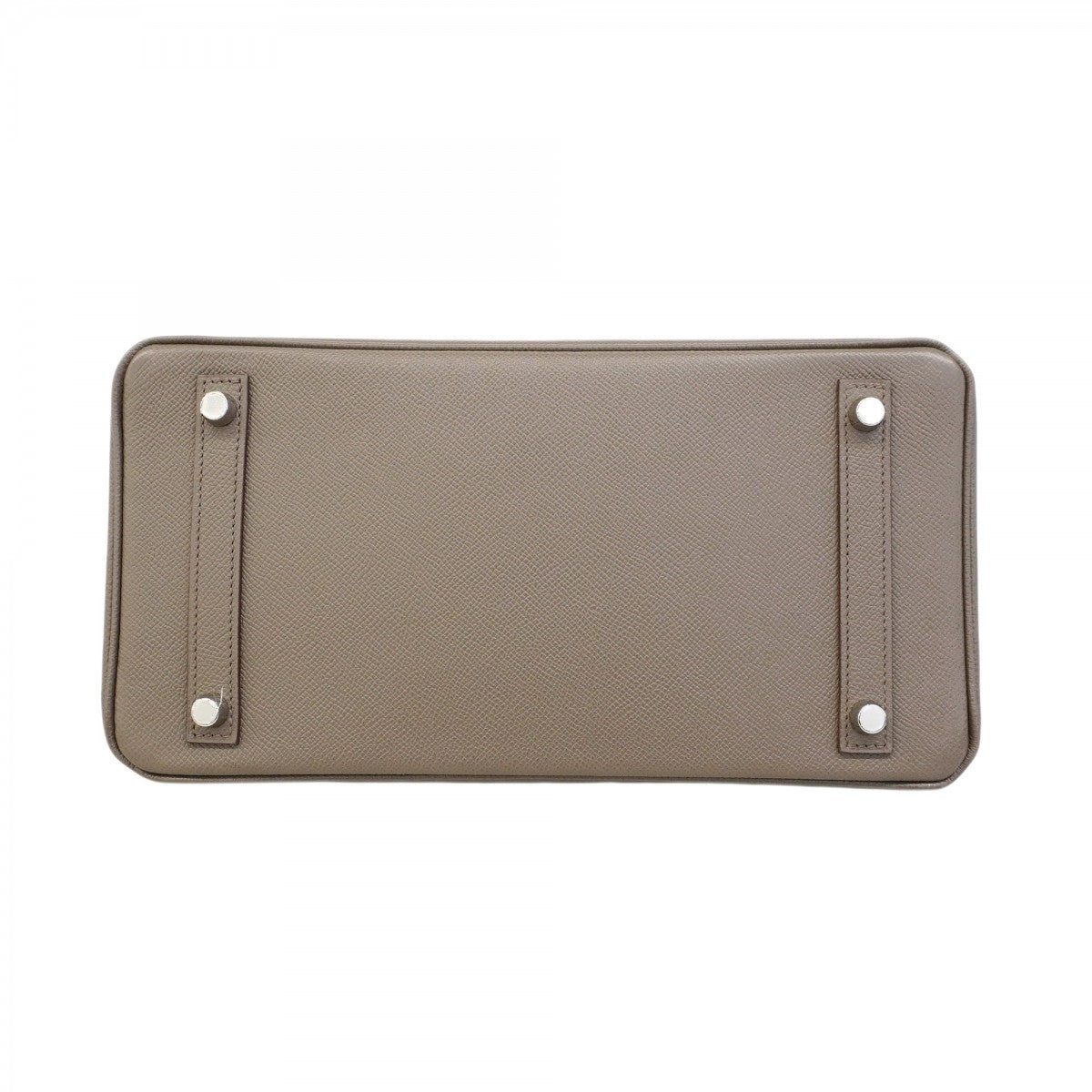 【6ca0448-g】エルメス ハンドバッグ バーキン30 ヴォーエプソン エタン シルバー金具 Z刻印【中古】レディース