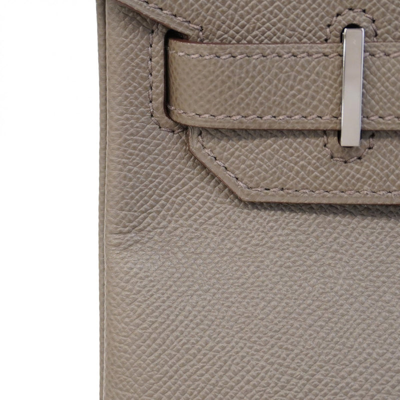 【6ca0448-g】エルメス ハンドバッグ バーキン30 ヴォーエプソン エタン シルバー金具 Z刻印【中古】レディース