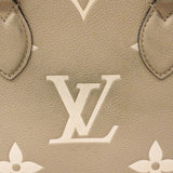 【6ca0926】ルイヴィトン ハンドバッグ モノグラム・アンプラント バイカラー オンザゴーPM M45779 トゥルトレール クレーム 2wayバッグ【中古】レディース