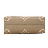 【6ca0926】ルイヴィトン ハンドバッグ モノグラム・アンプラント バイカラー オンザゴーPM M45779 トゥルトレール クレーム 2wayバッグ【中古】レディース