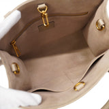 【6ca0926】ルイヴィトン ハンドバッグ モノグラム・アンプラント バイカラー オンザゴーPM M45779 トゥルトレール クレーム 2wayバッグ【中古】レディース