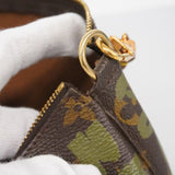 【6ca0934-k】ルイヴィトン ポーチ モノグラムグラフィティ ポシェットアクセソワール M92191 ブラウン カーキ【中古】レディース