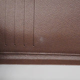 【6ca0972-k】ルイヴィトン 三つ折り財布 ダミエ ポルトフォイユアレクサンドラ N63067 エベヌ【中古】メンズ レディース ユニセックス