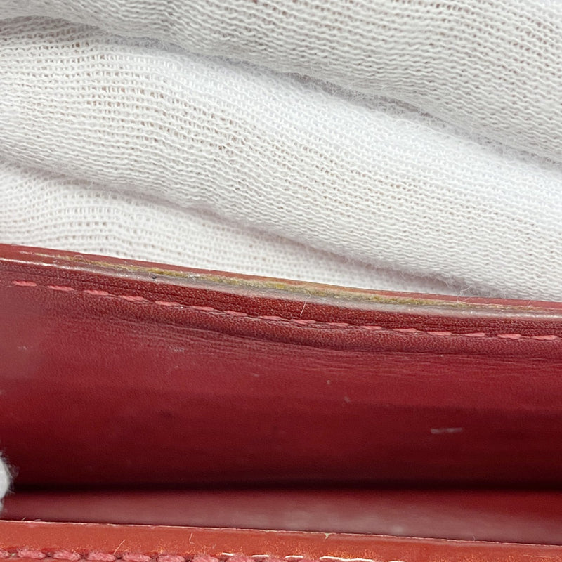 ★SALE【6ca1001】ルイヴィトン 長財布 ヴェルニ ポルトフォイユサラ M93530 ポムダムール【中古】レディース
