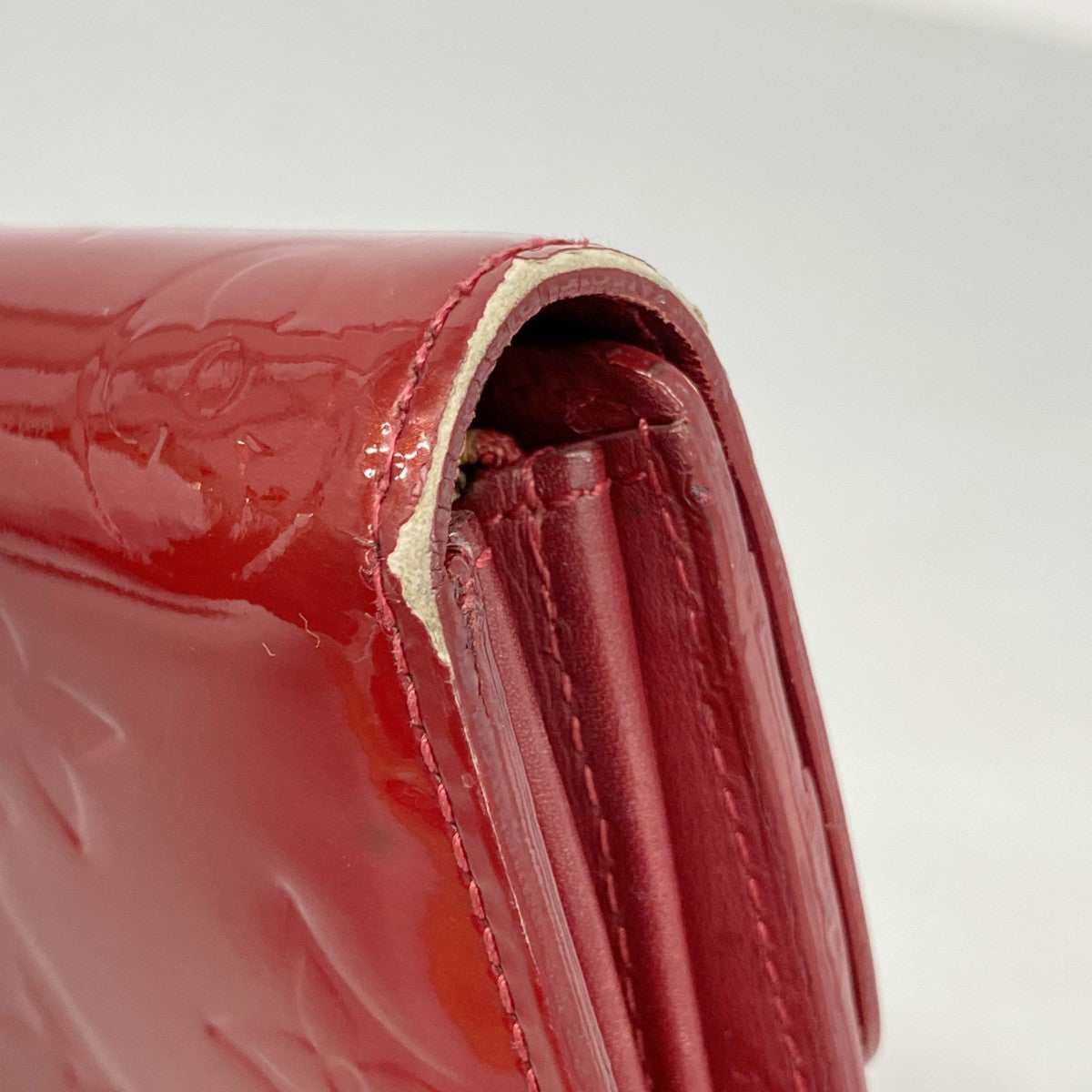 ★SALE【6ca1001】ルイヴィトン 長財布 ヴェルニ ポルトフォイユサラ M93530 ポムダムール【中古】レディース