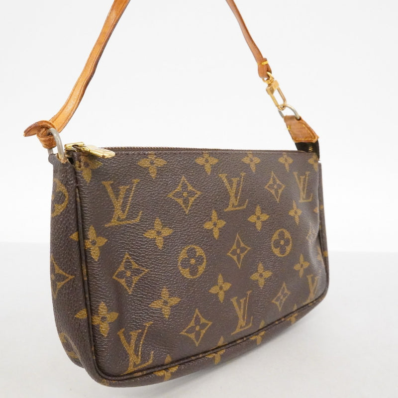 【6ca1033】ルイヴィトン ポーチ モノグラム ポシェットアクセソワール M51980 ブラウン【中古】レディース