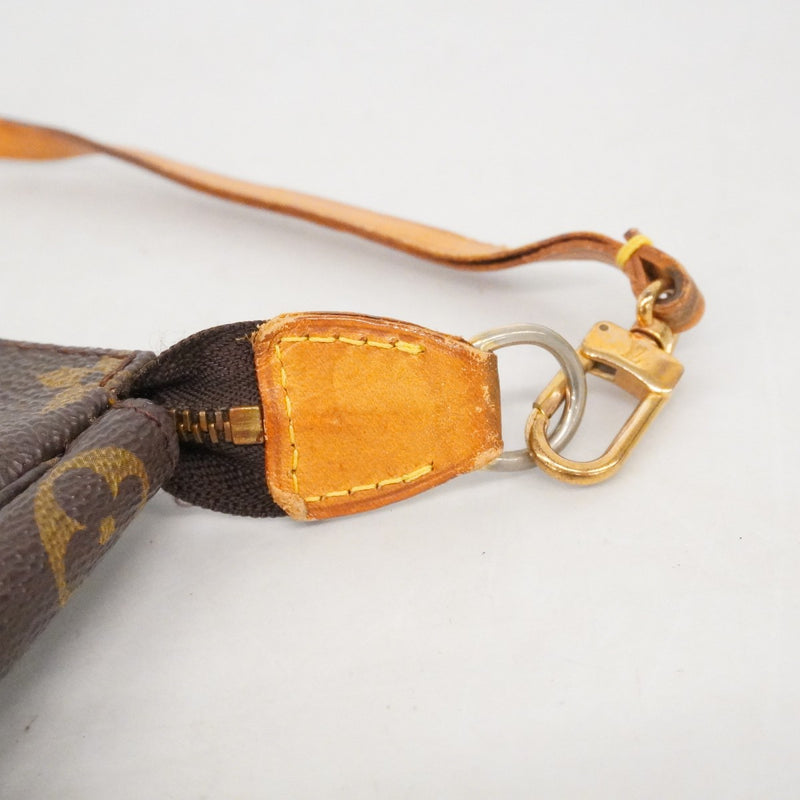 【6ca1033】ルイヴィトン ポーチ モノグラム ポシェットアクセソワール M51980 ブラウン【中古】レディース