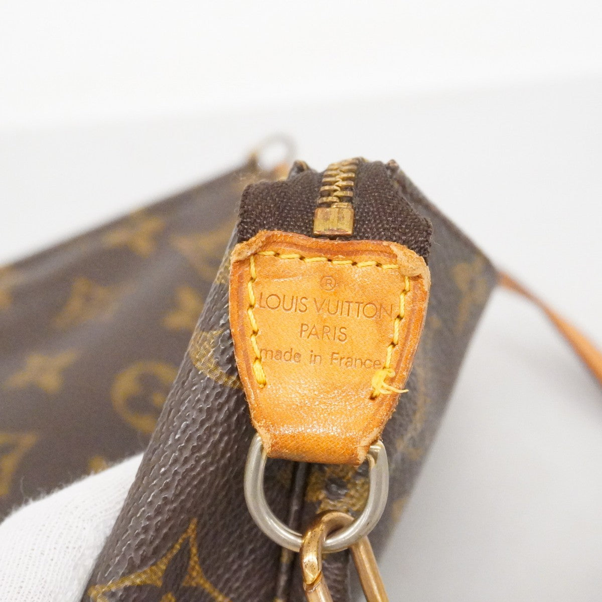 【6ca1033】ルイヴィトン ポーチ モノグラム ポシェットアクセソワール M51980 ブラウン【中古】レディース