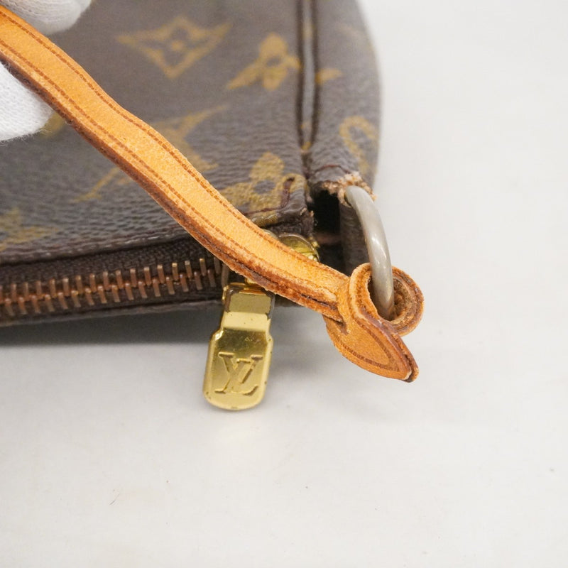 【6ca1033】ルイヴィトン ポーチ モノグラム ポシェットアクセソワール M51980 ブラウン【中古】レディース