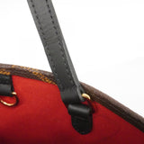 【6ca1039】ルイヴィトン トートバッグ モノグラム・ジャイアント/ リバース オンザゴーMM M45321 ブラウン 2wayバッグ【中古】レディース