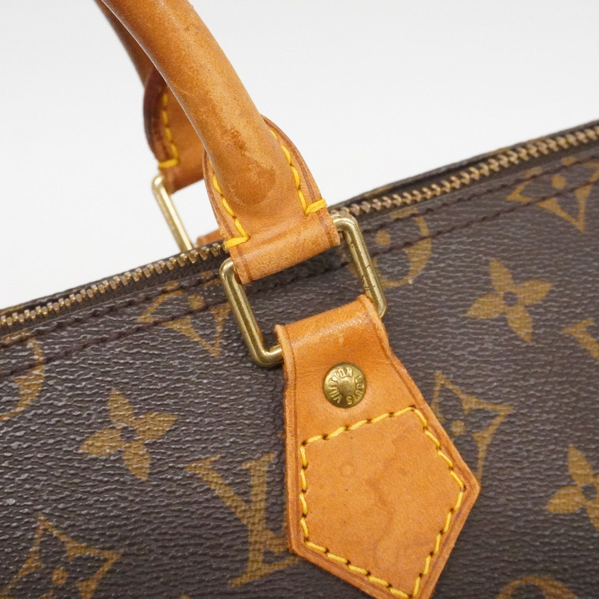 【6ca1045】ルイヴィトン ハンドバッグ モノグラム スピーディ35 Ｍ41107 ブラウン【中古】レディース