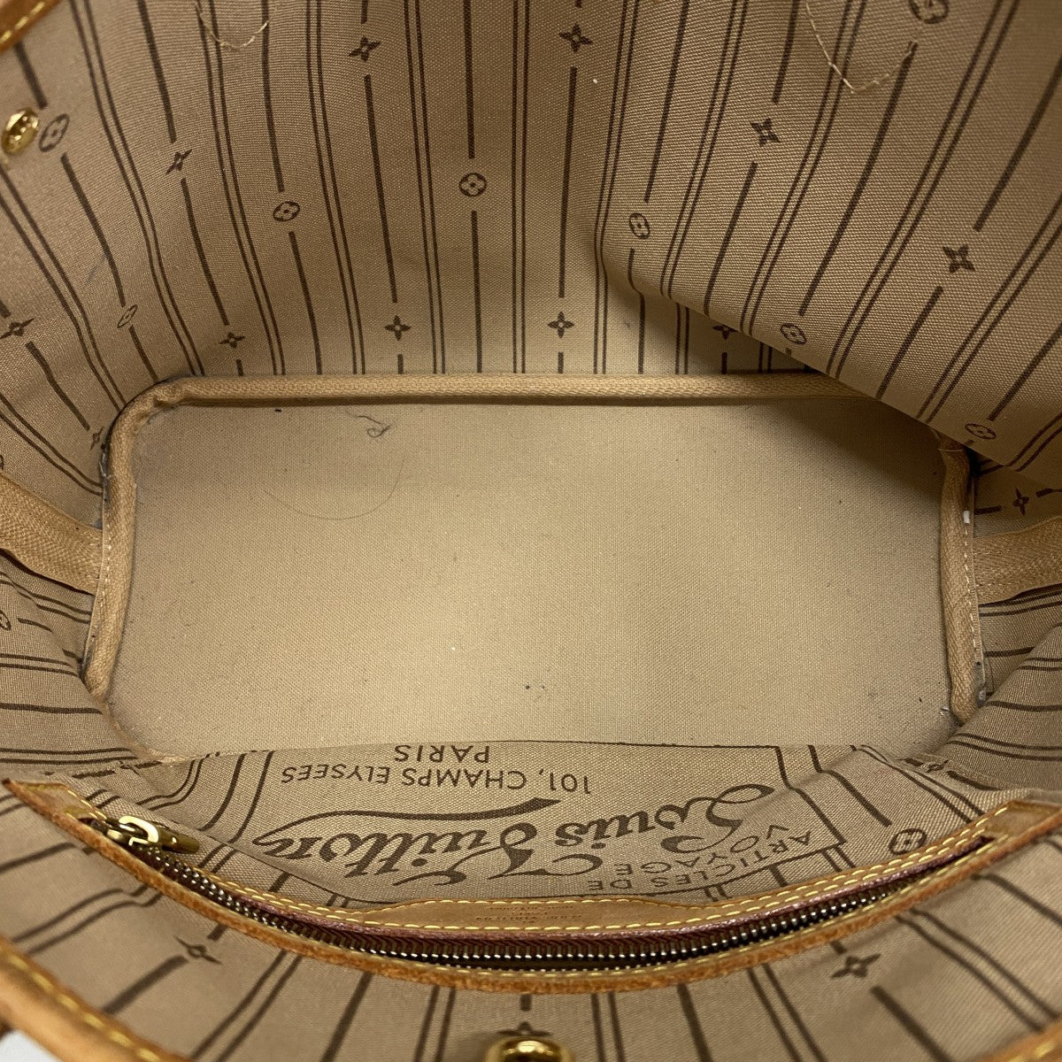 【6ca1126】ルイヴィトン トートバッグ モノグラム ネヴァーフルPM M40155 ブラウン【中古】レディース