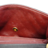 【6ca1204-k】シャネル ショルダーバッグ ミニマトラッセ チェーンショルダー ラムスキン ブラック ゴールド金具【中古】レディース