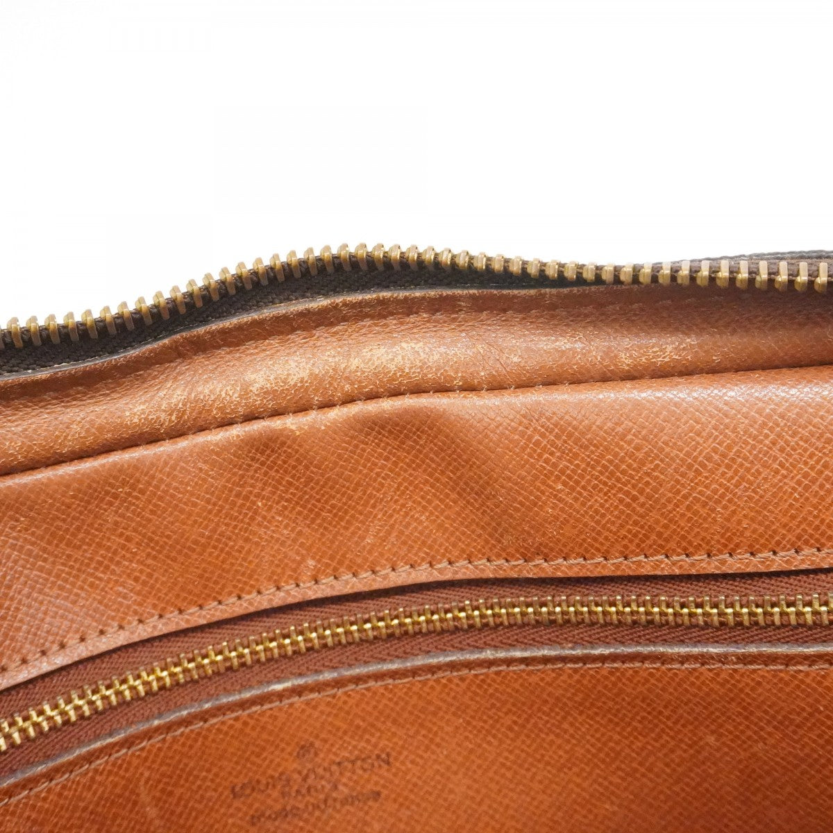 【6ca1235】ルイヴィトン クラッチバッグ モノグラム マルリードラゴンヌGM M51825 ブラウン【中古】メンズ