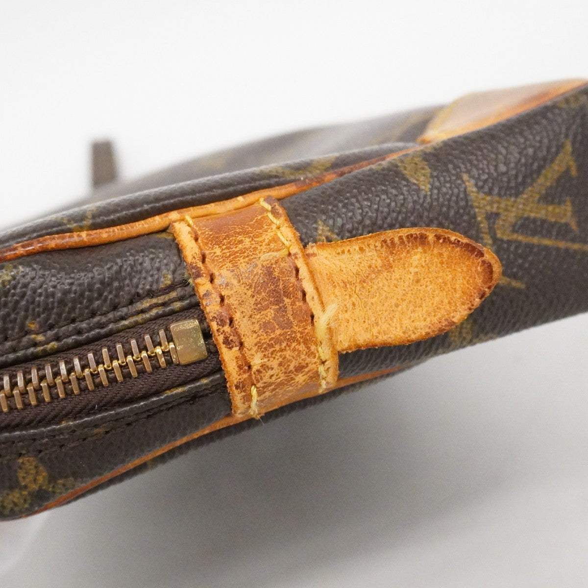 【6ca1235】ルイヴィトン クラッチバッグ モノグラム マルリードラゴンヌGM M51825 ブラウン【中古】メンズ