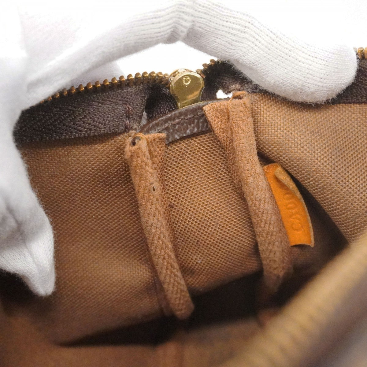 【6ca1236】ルイヴィトン ポーチ モノグラム ポシェットアクセソワール Ｍ51980 ブラウン【中古】レディース