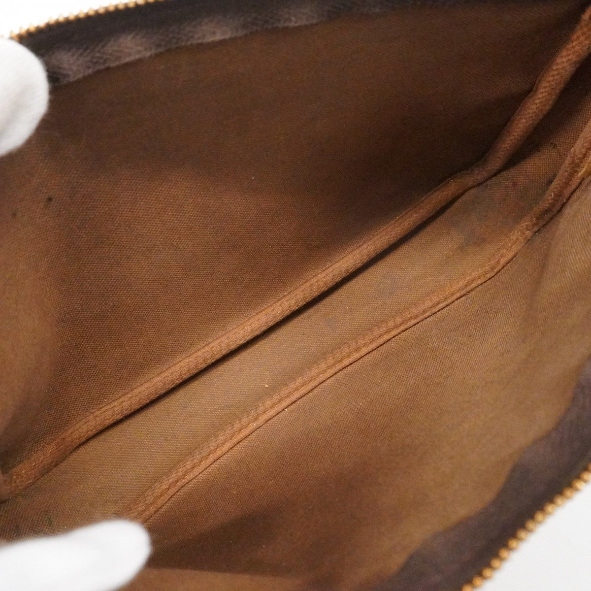 【6ca1236】ルイヴィトン ポーチ モノグラム ポシェットアクセソワール Ｍ51980 ブラウン【中古】レディース