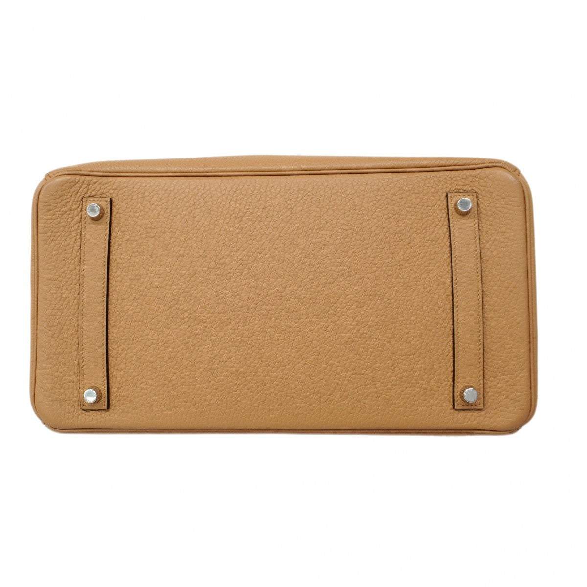 【6ca1262】エルメス ハンドバッグ バーキン35 トリヨンクレマンス チャイ シルバー金具 U刻印【中古】レディース