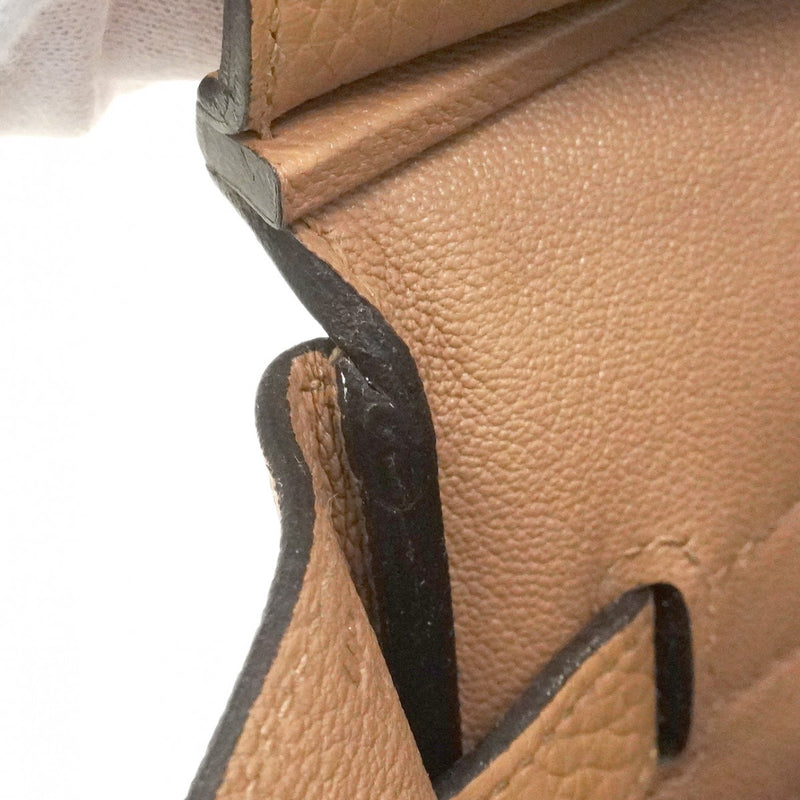 【6ca1262】エルメス ハンドバッグ バーキン35 トリヨンクレマンス チャイ シルバー金具 U刻印【中古】レディース