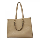 【6ca1265】ルイヴィトン トートバッグ モノグラム・アンプラント オンザゴーMM M45607 トゥルトレール 2wayバッグ【中古】レディース