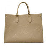 【6ca1265】ルイヴィトン トートバッグ モノグラム・アンプラント オンザゴーMM M45607 トゥルトレール 2wayバッグ【中古】レディース