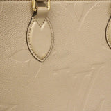 【6ca1265】ルイヴィトン トートバッグ モノグラム・アンプラント オンザゴーMM M45607 トゥルトレール 2wayバッグ【中古】レディース